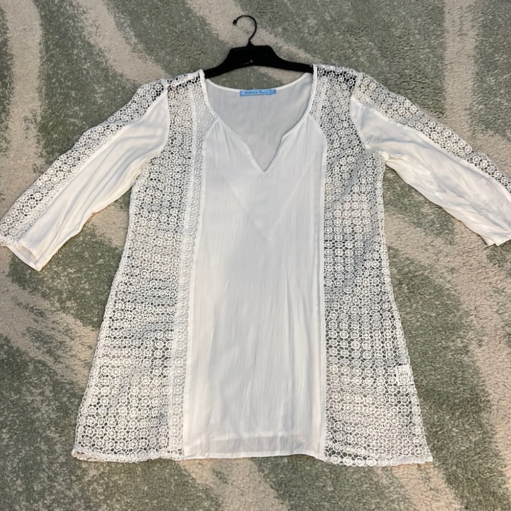 Lightweight White Swimsuit Coverup